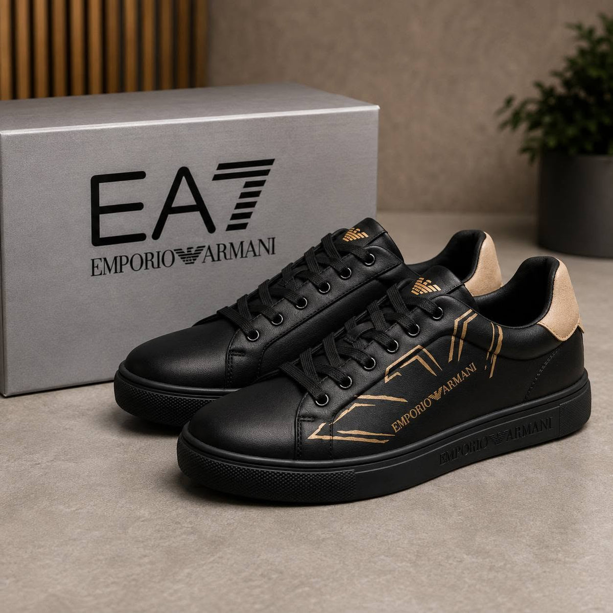 Emporio Armani – Baskets Homme Premium